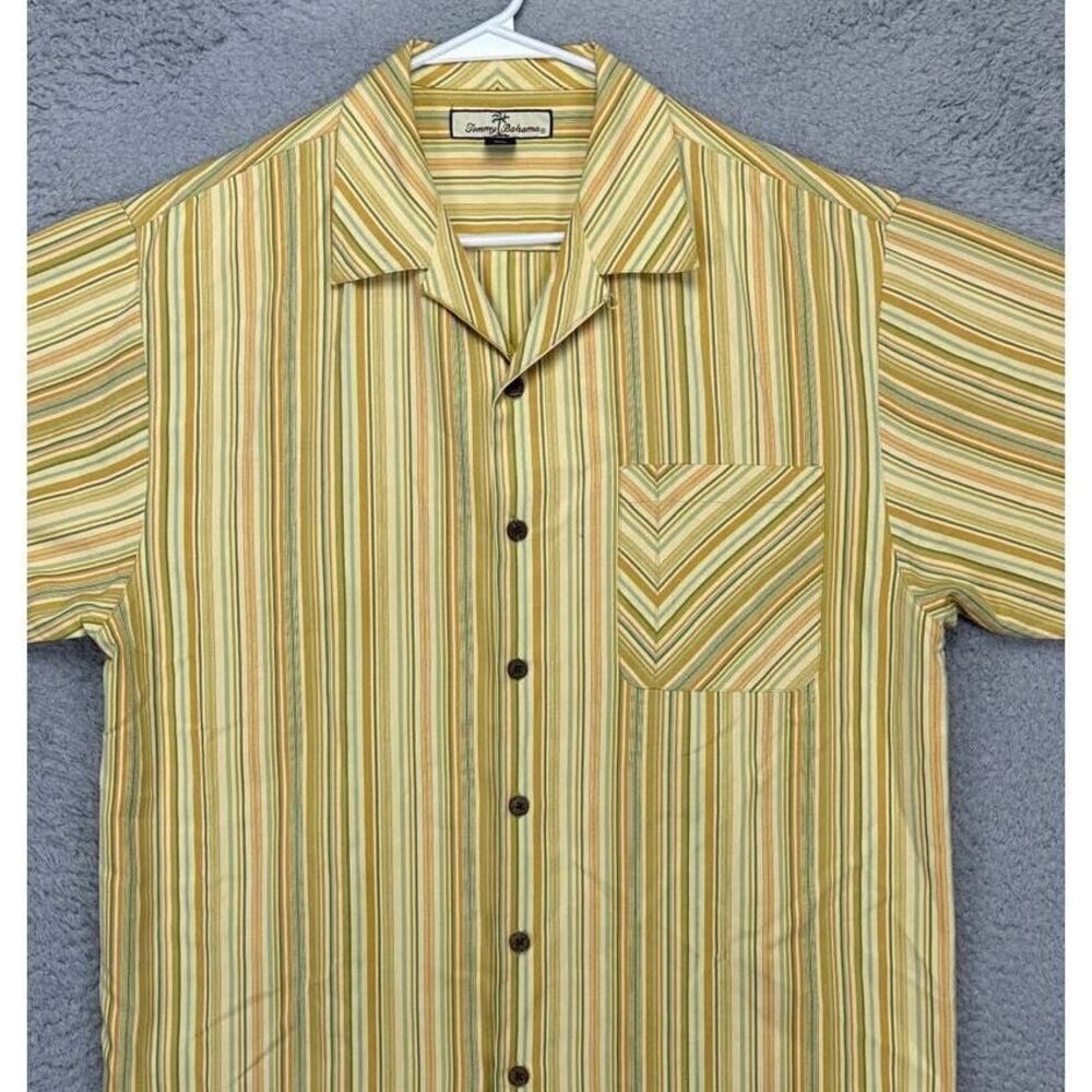 Tommy Bahama Silk button down shirt Mens Medium